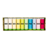 Gütermann rPET naaigaren set - pastel kleuren - 10x100 meter naaigaren set GM - rPET - BASIS - 731138 - 2 4029394648977